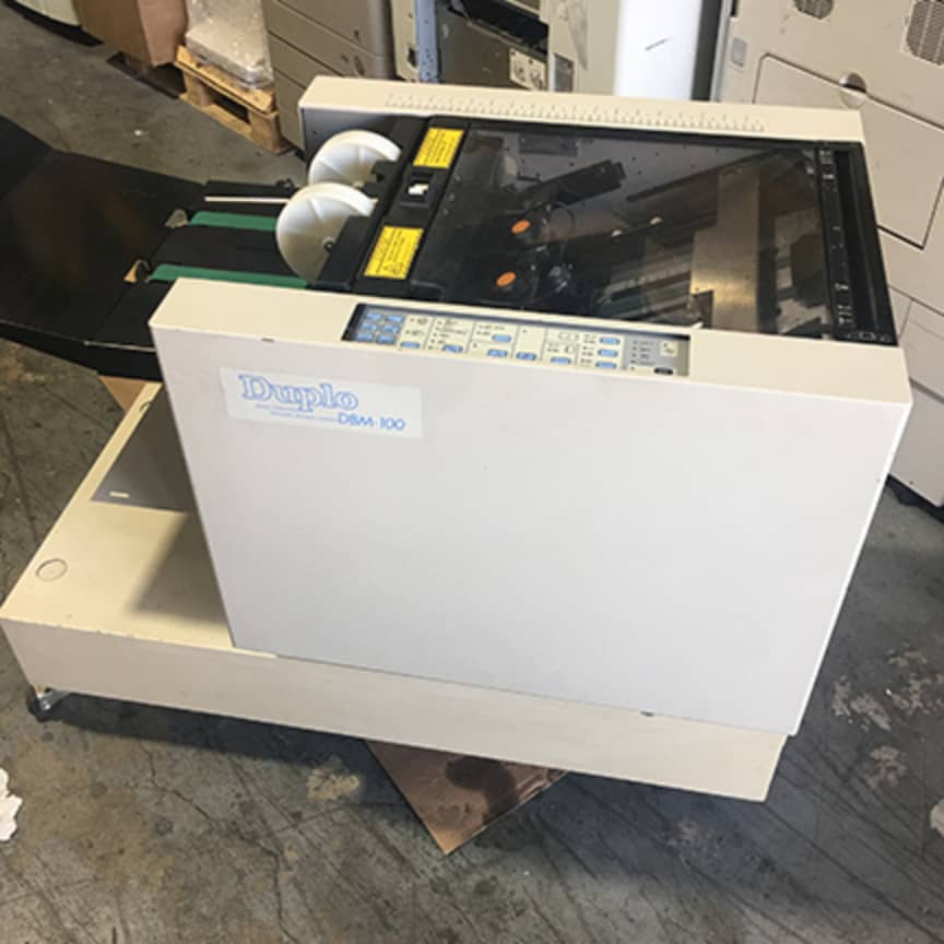 Duplo DBM-100 Bookletmaker and Trimmer