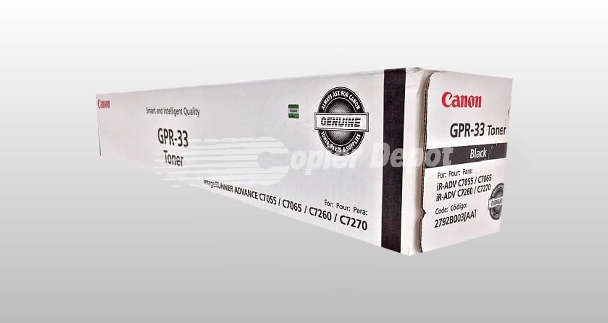 Canon GPR-33 Black Toner Cartridge