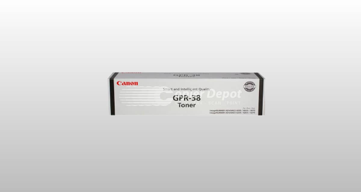 Canon GPR-38 Black Toner Cartridge