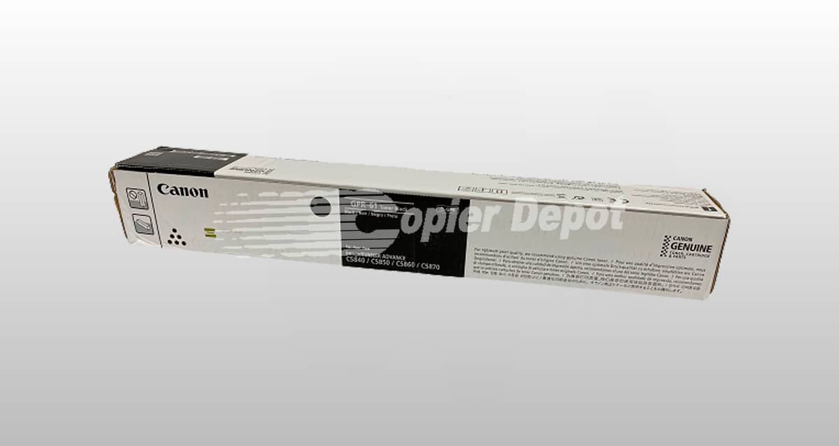 Canon GPR-61 Black Toner Cartridge