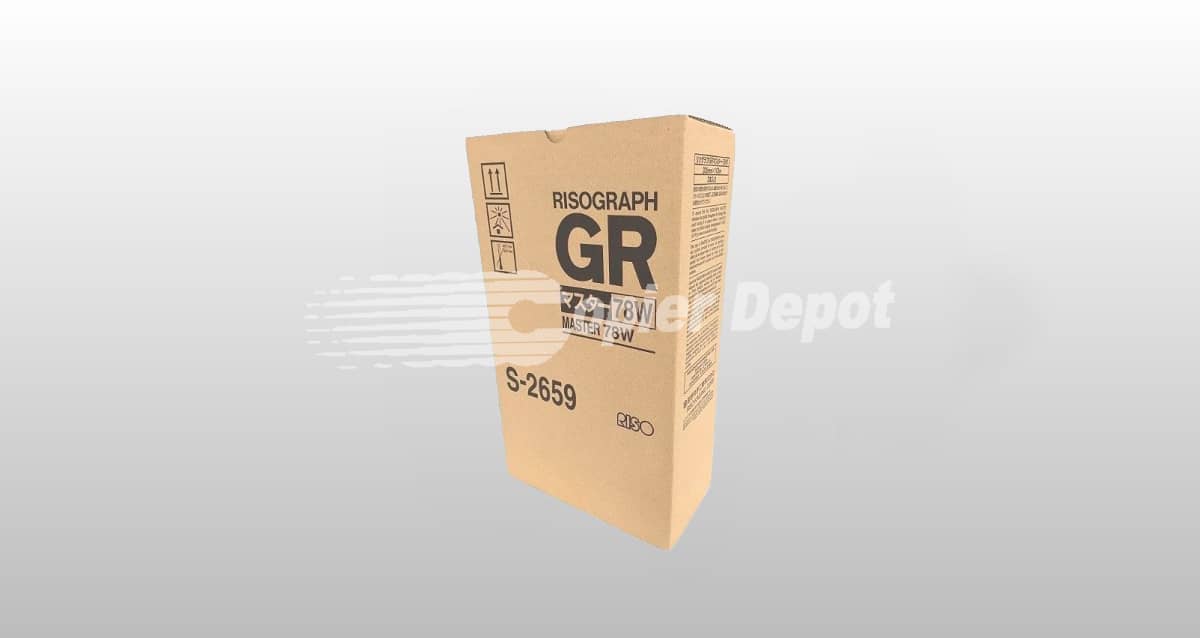 Risograph S-2659 HD Thermal Masters (A3-Ledger) GR Series