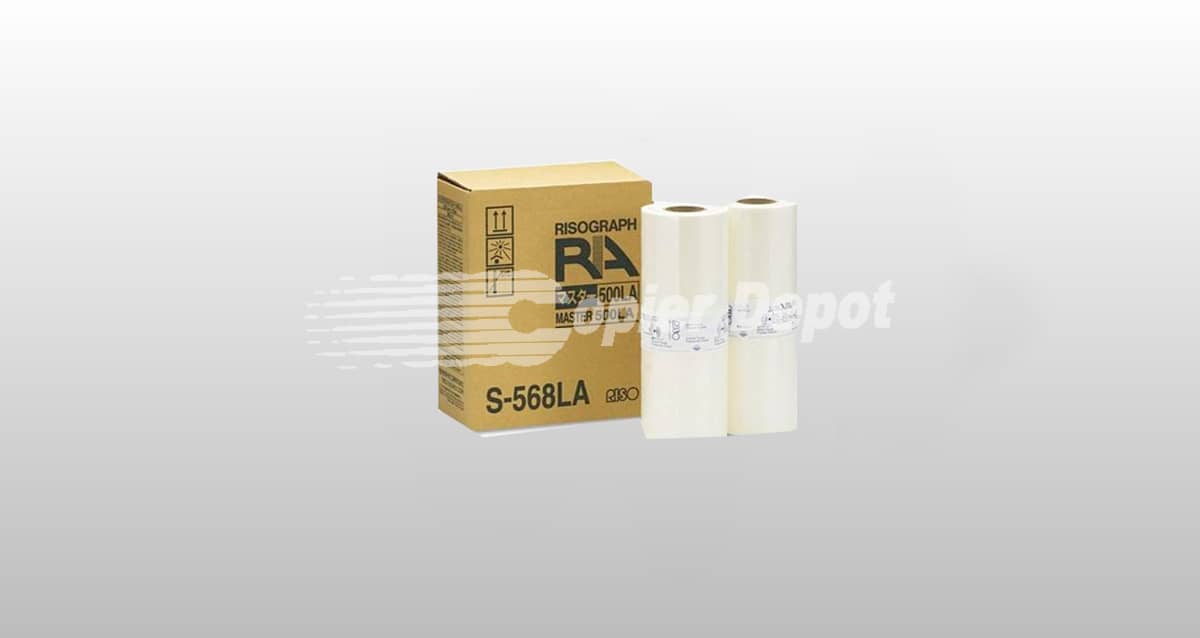 Risograph S-568LA Thermal Masters (A4-Letter) RA Series